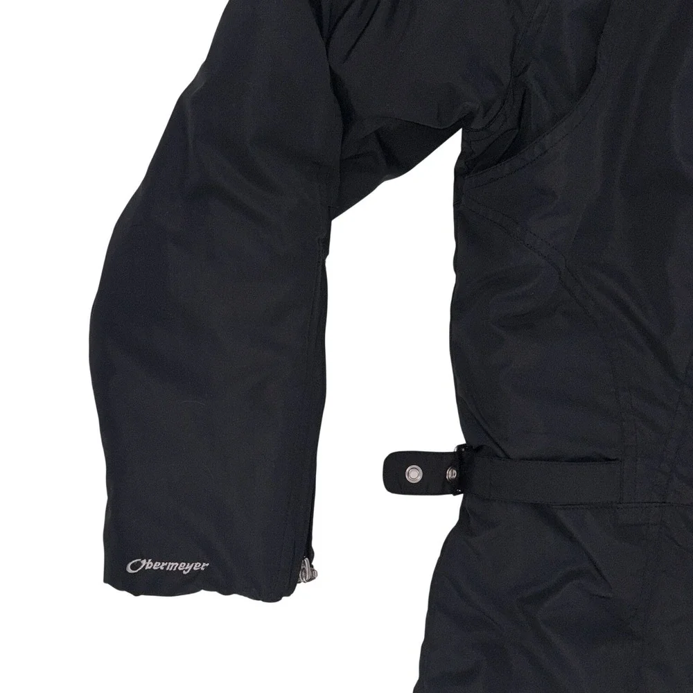 Obermeyer Women's Jacket Size 10 Black Ski Snowboard Winter‎ Outdoors NO HOOD